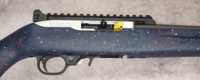 Ruger 10/22 Stainless 250th Anniversary RWB .22LR 18.5