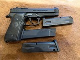 Beretta 92 FS 9mm with factory .22 LR conversion - 2 of 4