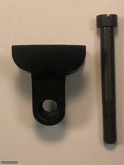 Recoil Plate and screw, Type 2 unmarked (correct for early Inland)
