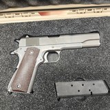 USGI 1911 A1 CMP Service grade .45 cal. semiauto pistol. manufactured 1-3/1944 - 8 of 12