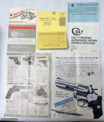 Colt, King Cobra, 357 mag.