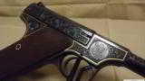 Colt Woodsman Semi-Auto Pistol, Nicely Engraved, .22 LR - 6 of 12
