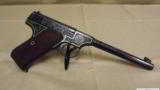 Colt Woodsman Semi-Auto Pistol, Nicely Engraved, .22 LR - 2 of 12
