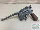Mauser Model C96 Pre-War Commercial Semi-Auto Handgun, .30 Mauser - 3 of 9