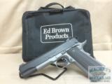 NIB Ed Brown Special Forces, Stealth Grey Custom 1911 Handgun, .45ACP - 1 of 9