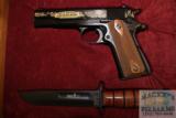 Cased Browning 1911-22 Commemorative with Knife - 3 of 14