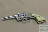 Colt Official Police nickel revolver in 32-20, 4" 1938 - 6 of 11