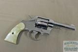 Colt Official Police nickel revolver in 32-20, 4" 1938 - 1 of 11