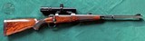 Safari Bolt action rifle Mauser 98
take down
500 Jeffrey
Swarovsky 1,25
4 x 24