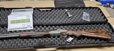 Merkel 2002 12GA – Master Engraved by K. Knoth – Grade 7 Walnut - Image 3 of 5