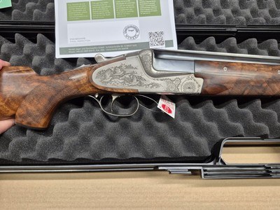 Merkel 2002 12GA – Master Engraved by K. Knoth – Grade 7 Walnut - Image 4 of 5