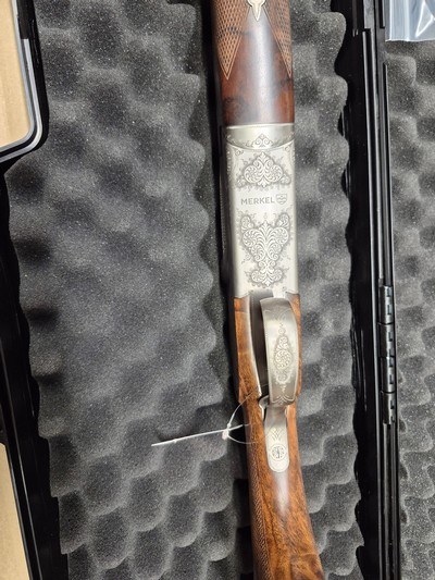 Merkel 2002 12GA – Master Engraved by K. Knoth – Grade 7 Walnut - Image 5 of 5