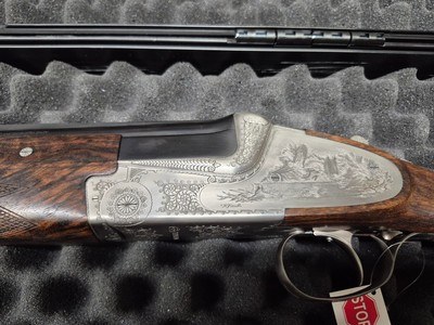 Merkel 2002 12GA – Master Engraved by K. Knoth – Grade 7 Walnut - Image 1 of 6