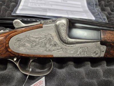 Merkel 2002 12GA – Master Engraved by K. Knoth – Grade 7 Walnut - Image 4 of 6
