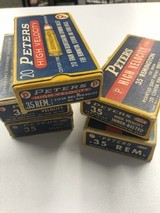 Peters 35 Remington Vintage/Collectable Ammo - 4 of 4