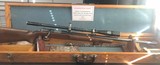 Remington Model 37 Rangemaster .22 Target Rifle with Scope and Wood Case - 1 of 13