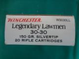 WINCHESTER LEGENDARY LAWMEN .30-30 COLECTABLE AMMO - 2 of 2