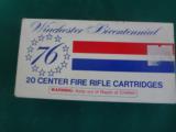 COLLECTABLE WINCHESTER BICENTENNIAL .30-30 FULL BOX - 1 of 3