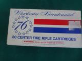 VINTAGE WINCHESTER COMMERATIVE .30-30 AMMO
- 1 of 2