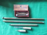 ANTIQUE C M POWERS GUN CLEANER. BRASS, ALL ORIGINAL - 1 of 3