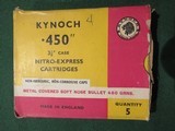 KYNOCH .450-3 1/4" NITRO. ORIGINAL20 SOLIDS, 14 SOFTS - 3 of 4