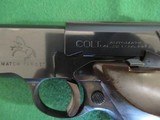 COLT MATCH TARGET WOODSMAN.EXCELLENT! MADE IN 1953. 6" BARREL - 7 of 8