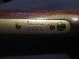 MARLIN MODEL 1893. 26" WITH FULL MAG. .38-55 MADE IN 1904. NICE CONDITION - 13 of 15