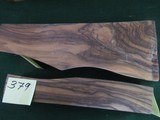ENGLISH WALNUT TWO PIECE BLANK. HEAVY DARK MARBLING. BEAUTIFUL! - 1 of 2