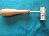 ANTIQUE JAMES DIXON & SONS #1105 POWDER AND SHOT MEASURE. 1880'S - 1 of 5