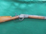 MARLIN 1889. .38-40 with 28" BARREL and FULL MAG. VERY NICE ORIGINAL CONDITION - 2 of 12