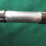 ANTIQUE COGSWELL & HARRISON CANE GUN w/SHOULDER STOCK. .410-2 1/2