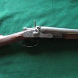 HENRY CLARKE 20 BORE CYL/IC. ENGLISH SxS. STUNNING FULL ENGRAVING - 1 of 15