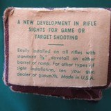 ANTIQUE DOCKENDORF TARGET FRONT SIGHT WITH ORIGINAL BOX ALL IN EXCELLENT CONDITION - 6 of 7