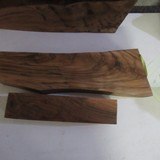 ENGLISH WALNUT BLANK. BEAUTIFUL WITH DARK MINERAL LINES. NICE FIGURE - 1 of 4