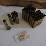 .404 JEFFREY BASIC BRASS by BUFFALO ARMS, 48 CASES AND SHELL HOLDER - 1 of 3
