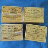 KYNOCH 7mm MAUSER 50 ROUND BOX. VINTAGE ORIGNAL