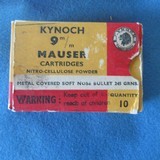 KYNOCH .280 ROSS Rimless and 9mm MAUSER, ORIGINAL VINTAGE - 2 of 2