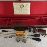 HOLLAND & HOLLAND DOUBLE ROOK RIFLE. LEATHER CASED. .300 ROOK - 2 of 15