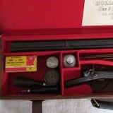 HOLLAND & HOLLAND DOUBLE ROOK RIFLE. LEATHER CASED. .300 ROOK - 10 of 15