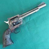 COLT NEW FRONTIER 22. BLUE & CASE COLOR. EXCELLENT - Image 1 of 9