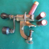 Peter Webley & Son 12 Ga. Roll Crimping Tool. Bronze Body. Very nice condition and works fine. - Image 2 of 5