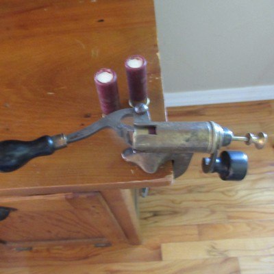 Peter Webley & Son 12 Ga. Roll Crimping Tool. Bronze Body. Very nice condition and works fine. - Image 5 of 5
