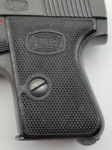 MAUSER WTP II (VEST POCKET PISTOL) THIRD VARIANT BLUE FINISH ORIG HOLSTER, GRIPS, & 2 MAGS 6,35MM / .25 ACP - 3 of 13