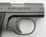 MAUSER WTP II (VEST POCKET PISTOL) THIRD VARIANT BLUE FINISH ORIG HOLSTER, GRIPS, & 2 MAGS 6,35MM / .25 ACP - 8 of 13