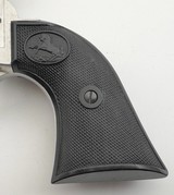 COLT FRONTIER SCOUT SINGLE ACTION 4 5/8" DUO-TONE 1958 EARLY W/ HOLSTER .22 LR - 3 of 10