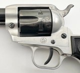COLT FRONTIER SCOUT SINGLE ACTION 4 5/8" DUO-TONE 1958 EARLY W/ HOLSTER .22 LR - 4 of 10