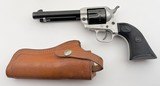 COLT FRONTIER SCOUT SINGLE ACTION 4 5/8" DUO-TONE 1958 EARLY W/ HOLSTER .22 LR - 1 of 10