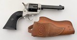 COLT FRONTIER SCOUT SINGLE ACTION 4 5/8" DUO-TONE 1958 EARLY W/ HOLSTER .22 LR - 2 of 10