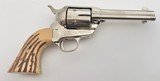 UBERTI AMERICAN ARMS / UBERTI REGULATOR SINGLE ACTION 4.75" BBL STAINLESS W/ ORIG BOX .45 LONG COLT - 4 of 15