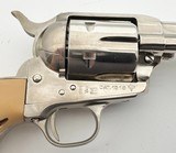 UBERTI AMERICAN ARMS / UBERTI REGULATOR SINGLE ACTION 4.75" BBL STAINLESS W/ ORIG BOX .45 LONG COLT - 9 of 15